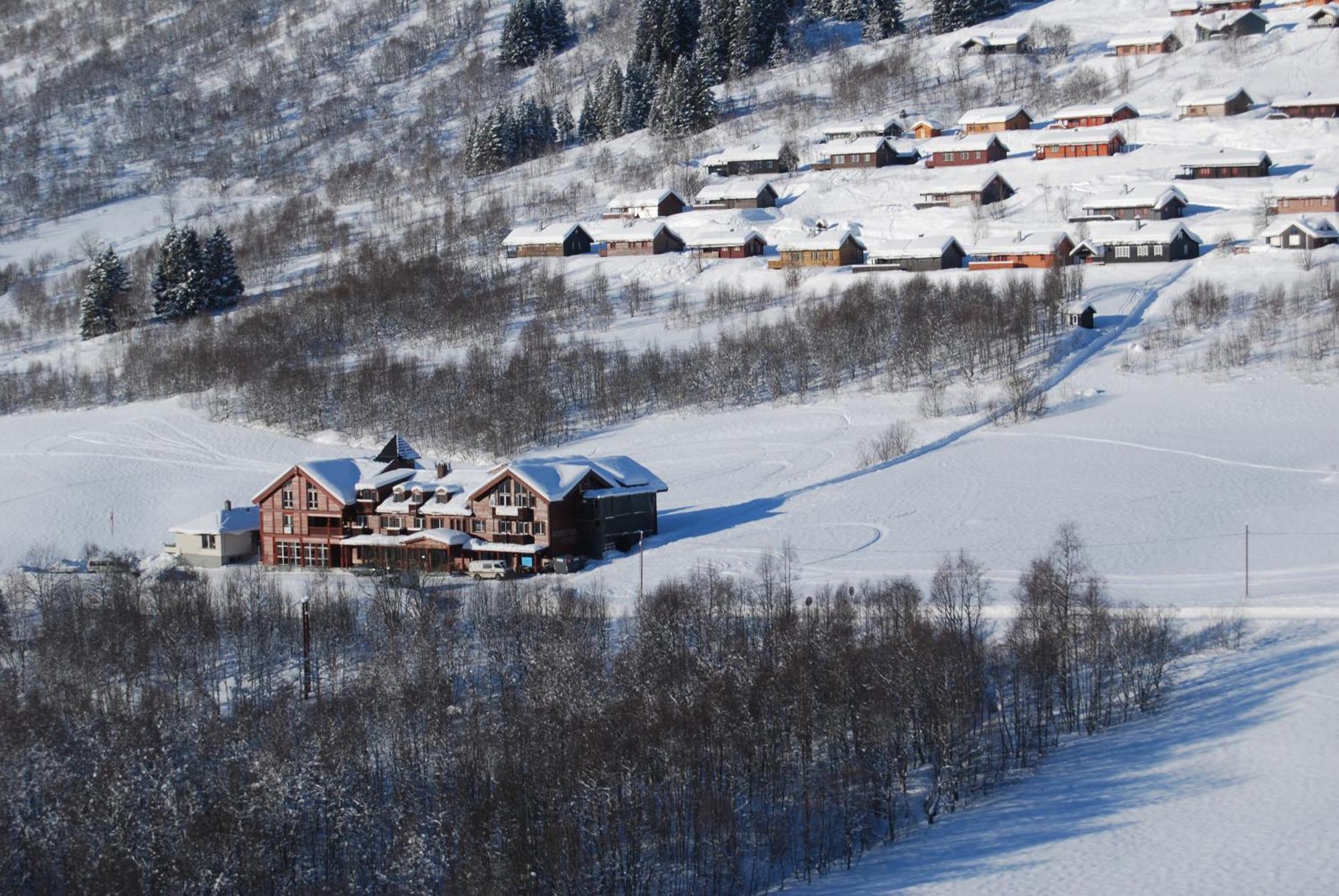 Vossestrand Hotel And Apartments Myrkdalen Eksteriør billede